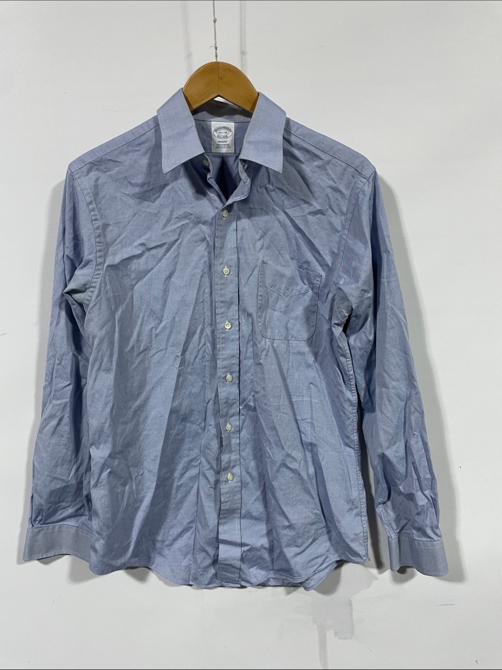 Brooks Brothers Light Blue Dress Shirt - Men's Button-Up